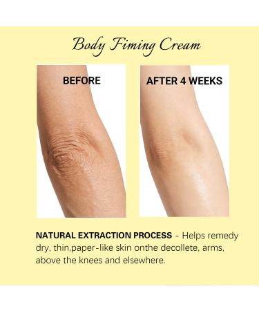 EdenEdges Champagne Lift Firming Body Cream with Pink Pepperslim - Hydrating Daily Moisturizer for Crepey Skin on Arms Legs & Belly - Nourishing Vanilla Body Lotion for Toned Skin & Elasticity - 8oz - Buy Online on GoSupps.com