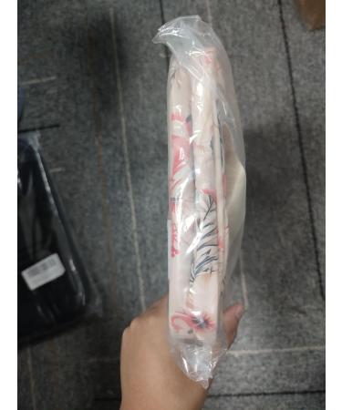 Full Size Beige Flamingo Toiletry Bag - Large Travel Makeup Organizer for Women - Buy Online on GoSupps.com