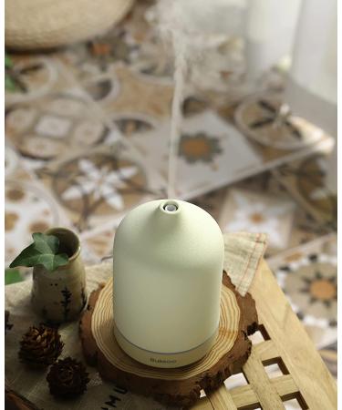 BULLEOO Nature Ceramic Essential Oil Diffuser - Ultrasonic Aromatherapy Diffuser in White - Buy Online on GoSupps.com