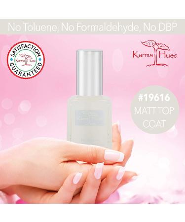 Karma Organic Nail Polish - High Gloss & Matte Top Coat Fast Dry Nontoxic Cruelty-Free - International Shipping Available - Buy Online on GoSupps.com