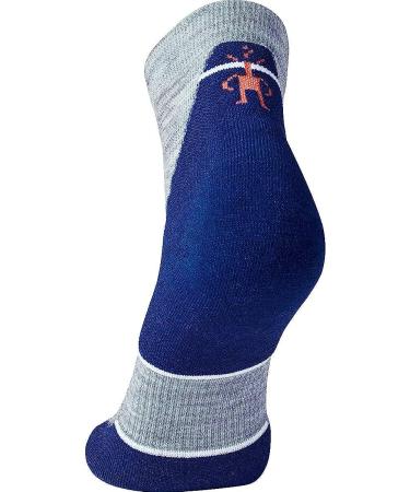 Smartwool Women's Run Targeted Cushion Ankle Socks - Medium, Light Gray - Buy Online on GoSupps.com