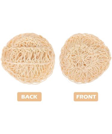 DOITOOL Cellulite Brush 2pc Bath Sponge Set for Men and Women - Exfoliating Loofah Pad & Body Scrubber - Buy Online on GoSupps.com