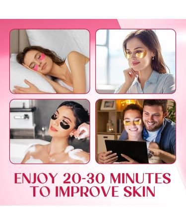 FADVAN Anti Dark Circles Eye Patches 40 Pairs Hydrogel Collagen Eye Patches with Hyaluronic Acid AntiAging Moisturizer Gold NJGold - Buy Online on GoSupps.com