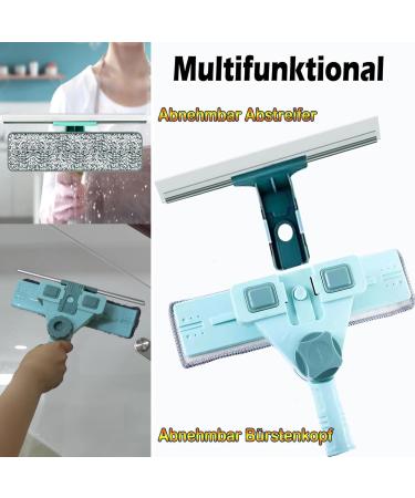 Window Squeegee - Squeegee for Window Cleaning | Adjustable Extension Pole U Bracket Window Scrubber | Telescopic Window Cleaner Window Wiper Washing Equipment - Buy Online on GoSupps.com