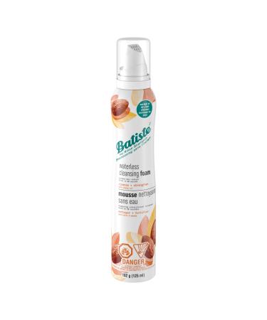 Batiste Waterless Cleansing Foam No Rinse Shampoo Cleanse + Strengthen with Almond Oil 125-ml Batiste Waterless Cleansing Foam Cleanse + Strengthen with Almond Oil 125mL