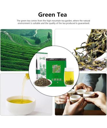 Green Tea From High Mountain Tea Garden Clear Tea Soup Strong and Persistent Tea Aroma Yunwu Green Tea for Home Hospitality Drinks or Gifts for Friends and Family - Buy Online on GoSupps.com