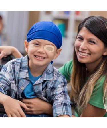 Healeved 60pcs Adhesive Eye Patches for Amblyopia & Lazy Eye Treatment - 2.95"x1.97" Complexion Bandages - International Shipping Available - Buy Online on GoSupps.com