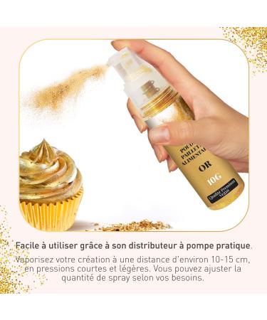 Detox Organica Poudre Alimentaire Or 10G - Colorant Alimentaire 100% ALIMENTAIRE - Paillettes Comestibles - D coration G teaux Chocolat Macarons Cocktails Boissons... D versez votre cr ativit ! - Buy Online on GoSupps.com
