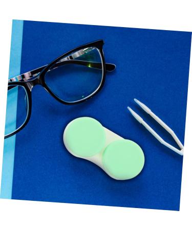 Partykindom 12-Sentence Contact Lens Container | Multicolored Travel Lens Case & Holder | Small Plastic Eye Lens Case for Travel - Buy Online on GoSupps.com