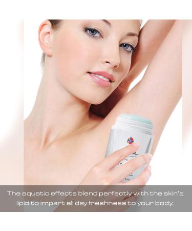 Laila Geir Ness Deodorant - Green Tea & Lemongrass Extracts - Alcohol & Aluminum Free - Sensitive Skin Formula - Long Lasting Fresh Scent - Buy Online on GoSupps.com