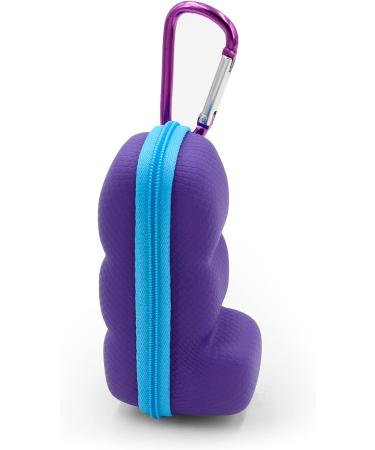 Asthma Inhaler Case with Lanyard and Carabiner Clip - Fits Standard and New Albuterol Inhaler Devices up to 4 Inches - Includes Asthma Case Only - Buy Online on GoSupps.com