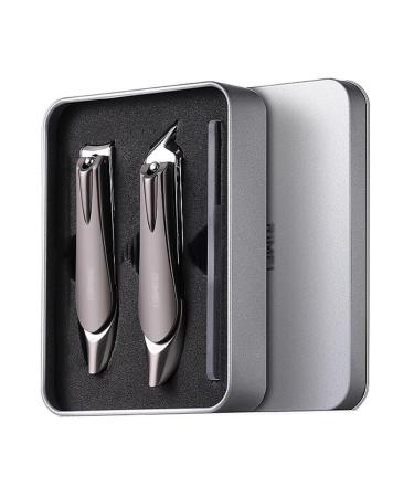Nail Clippers Set Nail Clipper Set Sharp Fingernails and Toenails with Angled Nail Clippers Stainless Steel Nail Clipper Set with File Personal Pedicure Kit
