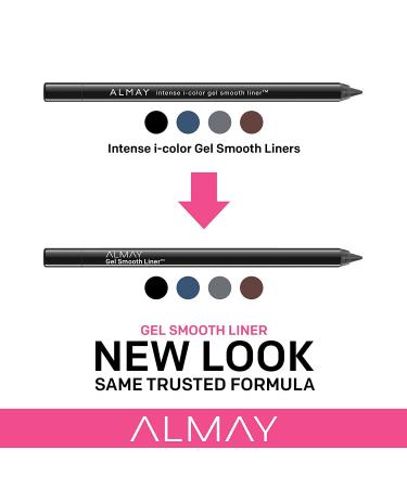 Almay Gel Smooth Eyeliner in Charcoal - Long Lasting Formula - 1 Count - Buy Online on GoSupps.com