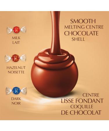 Lindt LINDOR Assorted Milk and Dark Chocolate Truffles Gift Box 156-Gram Box Chocolate Gift Box Perfect for Gifting - Buy Online on GoSupps.com