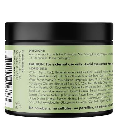 Mielle Organics Rosemary Mint Scalp & Hair Strengthening Oil + Strengthening Hair Masque Bundle - Buy Online on GoSupps.com