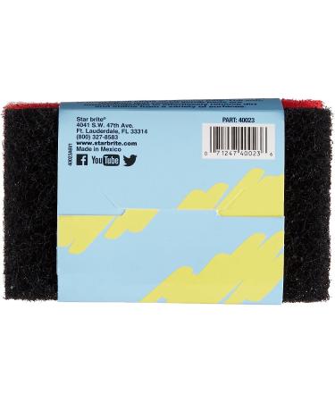 Star brite Scrub Pad with Handle - 3 Textures Scrub Pad Kit (3 Pads) - Easy Cleaning Solution - Buy Online on GoSupps.com