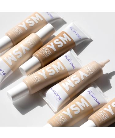 Inglot Playinn YSM Smoothing Foundation | Lightweight Comfortable Formula | Smooth Matted Complexion | Light to Medium Coverage | Natural Finish | Smoothing Face Foundation | 30ml | nr 41 - Buy Online on GoSupps.com