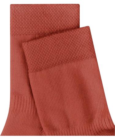 FALKE Unisex Baby Cotton Soft-Top Socks | Gentle Grip & Elasticated Ankle | Sensitive 0-6 Months | Red (Tangerine) | Eco-Friendly - Buy Online on GoSupps.com