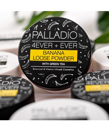 Palladio 4 Ever+Ever Mattifying Loose Setting Powder - Banana Powder for Flawless Shine-Free Skin International Shipping Available - Buy Online on GoSupps.com