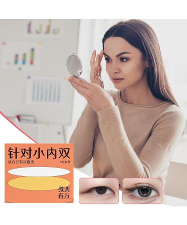 Eye Lid Tape for Hooded Eyes | Waterproof Invisible Eyelid Lift Strips - Professional Eye Lid Contour Stickers for Uneven or Monolids Hooded Droopy Eyelids - Buy Online on GoSupps.com