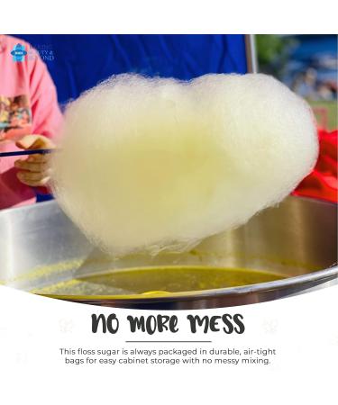 Baking Beauty and Beyond Premium Irish Cream Flavour Cotton Candy Floss Sugar 400g - Buy Online on GoSupps.com