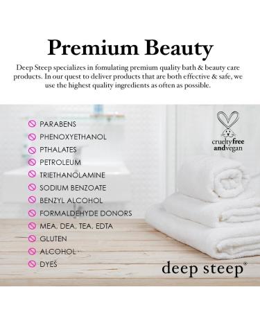 Deep Steep Hyaluronic Acid Face Serum, 1 oz Hydrating Serum with Vitamin C, Argan Oil, Aloe Vera, Glycerin & Apricot Oil Vegan, Clean Beauty Skincare, Smooth & Glowing Skin 1 Fl Oz (Pack of 1) Hyaluronic Acid Serum - Buy Online on GoSupps.com