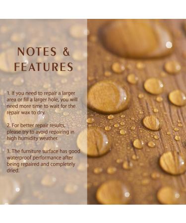 SEISSO Wood Furniture Scratch Repair Filler Sticks - 8 Color Wax Crayons for Furniture Floor Table & Cabinet Mark Repair | Premium Quality Cover & Remover - Buy Online on GoSupps.com