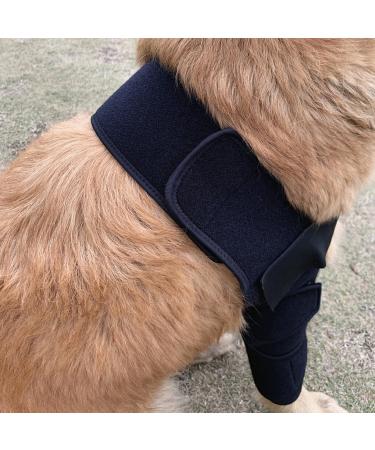 SUDNJIALQ Dog Shoulder Protector Durable And Safe Convenient Polyester Dog Elbow Protector Brace Protector Black M M Black - Buy Online on GoSupps.com