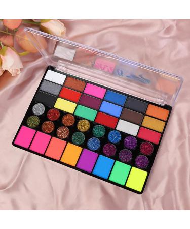  Yhsioaklo Face Makeup | Face Makeup with 42 Colors and Cream - Face and Body Paint for Men and Women for Parties Theater and Costumes - Buy Online on GoSupps.com
