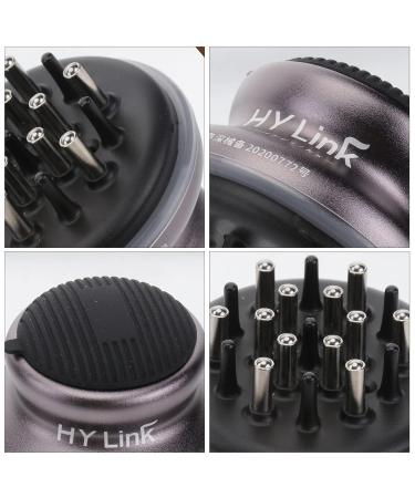 Shop Google Liquid Guide Comb for Scalp Care & Hair Growth | Violet Alloy Hair Massage Brush - International Shipping Available! - Buy Online on GoSupps.com