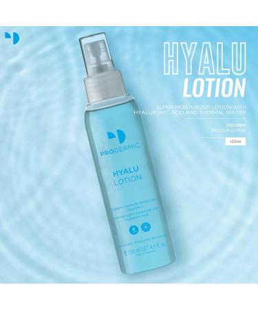 Hyalu Lotion - Hydrating Serum-Tonic with Hyaluronic Acid Thermal Water & Skin Barrier Repair Moisturizing Lotion for Dry Skin Anti-Aging Skin Firming (130 ml / 4.4 Fl Oz) - Buy Online on GoSupps.com