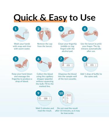  getTested GetTested Home Vitamin D Test (1 Test) Rapid Test - Buy Online on GoSupps.com