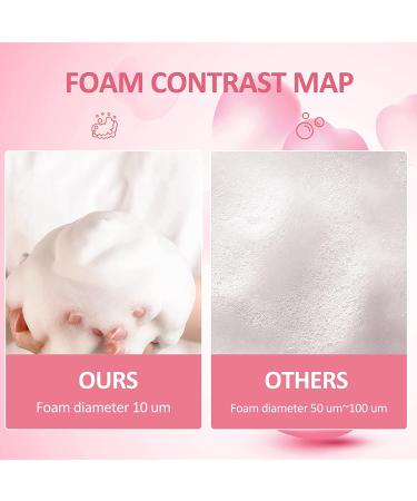 60ml Eyelash Extension Cleanser + Mascara Wand | Paraben & Sulfate Free Foaming Lash Bath for Extensions - Salon Quality Makeup Remover (2 Fl Oz) - Buy Online on GoSupps.com