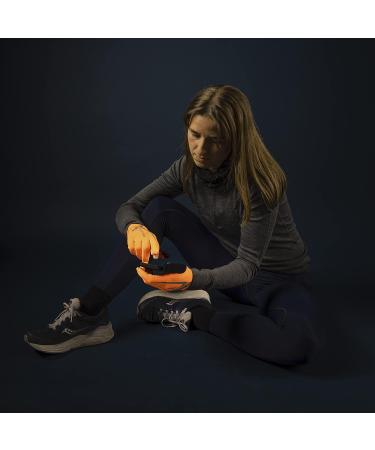 GripGrab Running Expert Full Finger Winter Touchscreen Gloves | Hi-Vis Orange Jogging & Running Gear - International Shipping - Buy Online on GoSupps.com