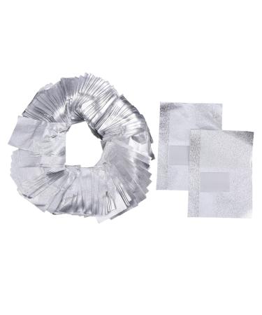 BIUDECO 500-Count Gel Nail Polish Remover Kit with Aluminum Foil for Easy Soaking Safe for Home Use