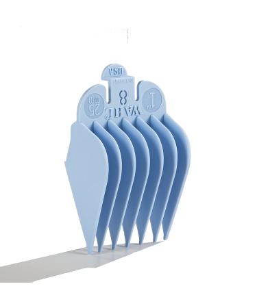 Wahl Professional #8 Color Coded Guide Comb Attachment 1 (25 mm) - Light Blue - Ideal for Stylists and Barbers - Buy Online on GoSupps.com