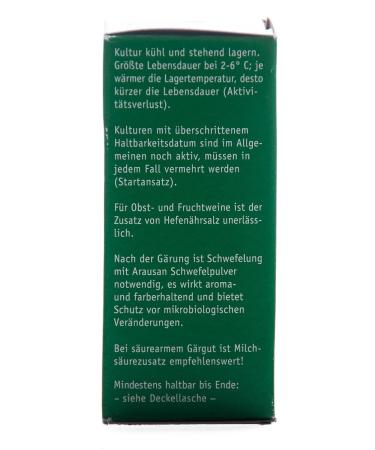 Arauner Kitzinger Pure Yeast Malaga - Premium Yeast for 50 Liters | International Shipping - Buy Online on GoSupps.com