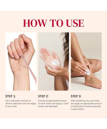 3IN1 Body Care Travel Christmas Set Home Spa Gift Set Includes Hand Cream Body Lotion and Feet Cream Personal Body Care Travel Set with Nail Cuticle Remover Pen for Birthday Valentine's Day Gifts - Buy Online on GoSupps.com
