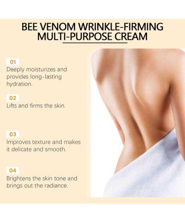  CongRong Bee Venom Skin Repair Cream 6 Pack Anti Aging Repair All-in-One Elasticity Moisturizing Care for All Skin Types Professional Bee Venom Serum - Buy Online on GoSupps.com