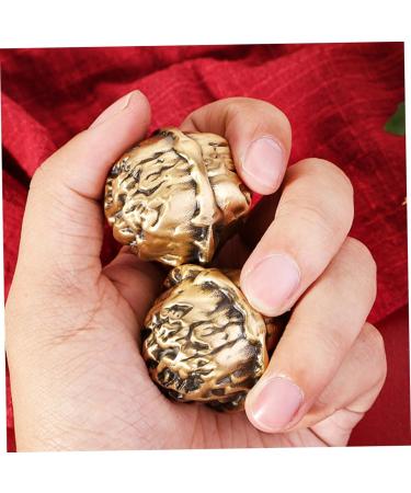 Beavorty Baoding Fitness Balls - Antique Chinese Health Balls for Finger Exercise & Wellness - Vintage Brass Decor for Adults - Buy Online on GoSupps.com