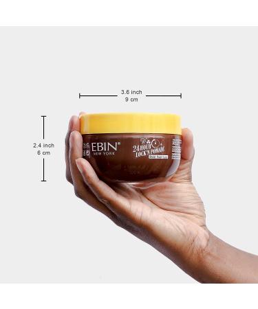 EBIN NEW YORK LOCK'N POMADE Braid Formula Honey & Bees 8.25 Oz | Extreme Firm Hold No Residue, Flaking | Great for Braiding, Twisting, Edges - Buy Online on GoSupps.com