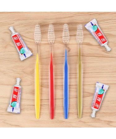 30 Pack Disposable Toothbrushes - Individually Packed Travel & Hotel Essentials for Hygiene on the Go - Buy Online on GoSupps.com