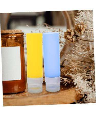 Beaupretty 1 Set Bottled Shampoo Vial Eye Cream Vial Hand Soap Dispenser Liquid Containers Nose Piercing Kit Multipurpose Sub Bottle Travel Lotion Silicone Tube Food Grade Silicone 14X3.5CM Assorted Color 1 - Buy Online on GoSupps.com