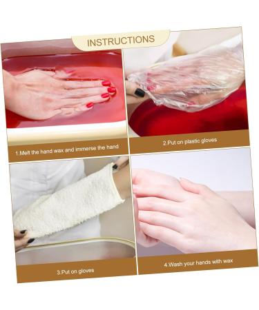 Beavorty 1PC hand wax foot wax bath beauty care wax skin care waxing paraffin candle wax paraffin wax bath kit feet care beeswax paraffin foot bath hand gloves paraffin wax works Body spa - Buy Online on GoSupps.com
