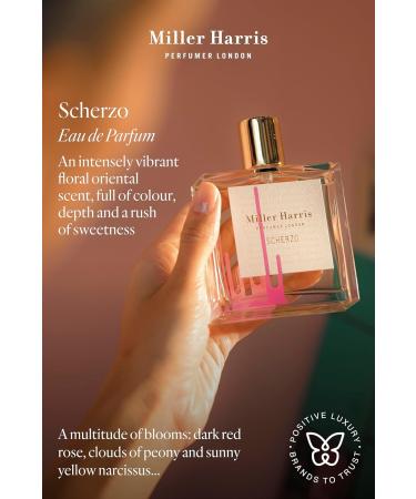 Miller Harris Scherzo Eau de Parfum | Floral Oud Sweet Perfume (3.4 fl oz) - Buy Online on GoSupps.com