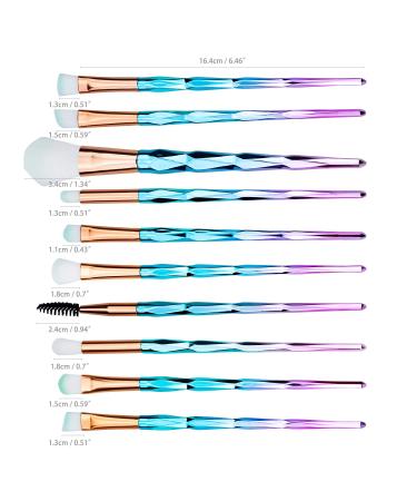20-Piece Professional Makeup Brush Set for Eyes Face & Lips - Perfect for Eyeshadow Foundation & Eyeliner - International Shipping Available - Buy Online on GoSupps.com