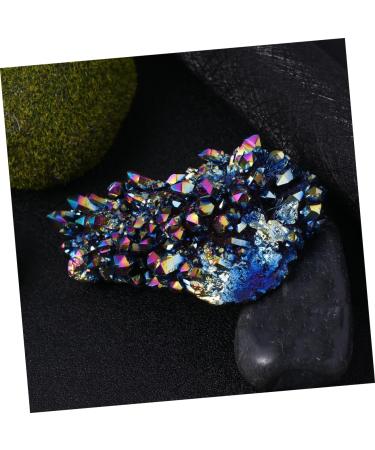 FOMIYES 3 Pcs Natural Crystal Amethyst Rock Home Accessories Good Crystal Desktop Adornment House Quartz Colorfulx3pcs 9.5X5.5CMx3pcs - Buy Online on GoSupps.com