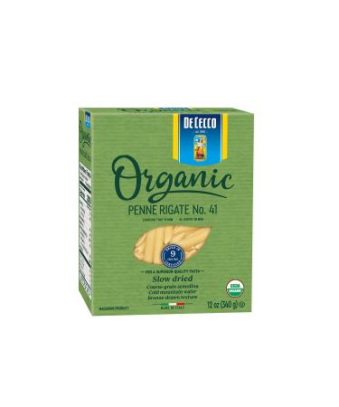 De Cecco Pasta Organic Penne Rigate, 12 Ounce (Pack of 1) (2409474041) Organic Penne Rigate - 1 Pack