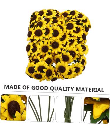 Cabilock 1 Set Decor Ornaments Flowers Flower Sunflower Decorative Paper Accessories DIY Simulation - Buy Online on GoSupps.com