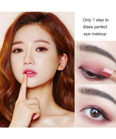 WENSUNNIE 12 Colors Eyeshadow Stick - Matte, Glitter, Shimmer - Waterproof Gradient Makeup Sticks - Buy Online on GoSupps.com
